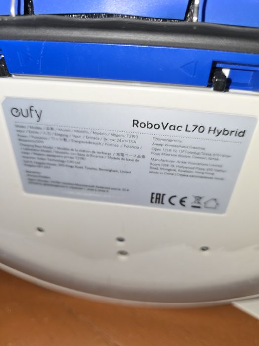 Eufy l70 Hybrid Робот-пилосос