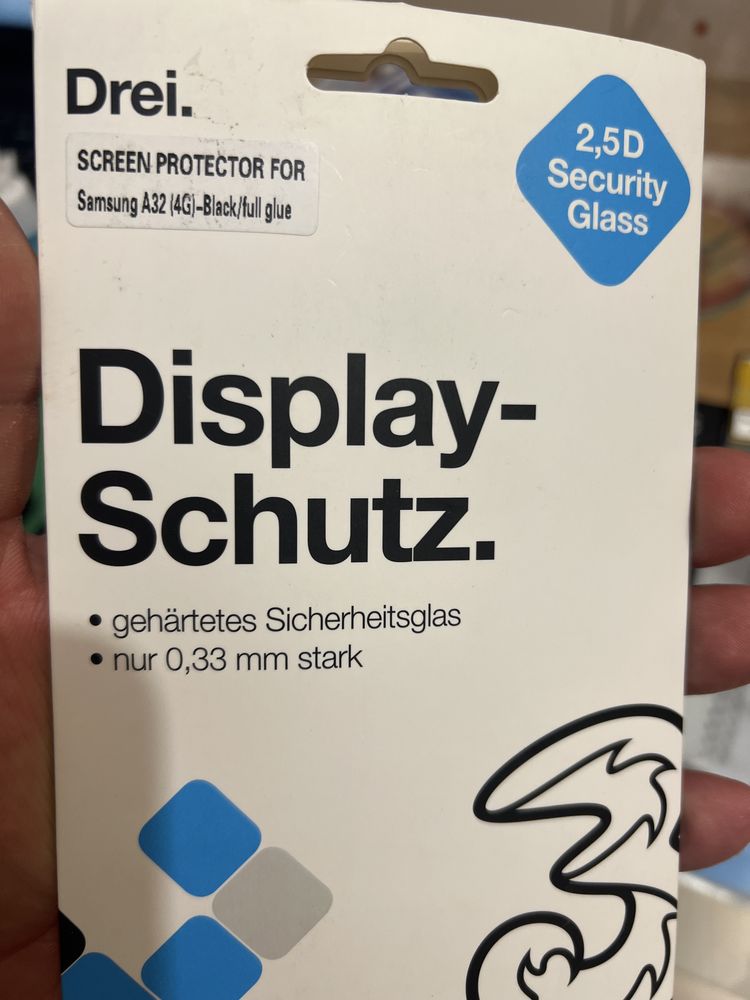 Szkło hartowane pełne 3D SamsungA32 4G