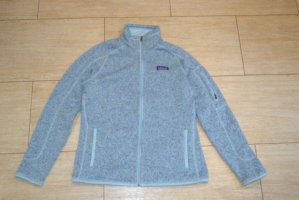 Patagonia M флиска кофта вязаная оригинал женская реглан