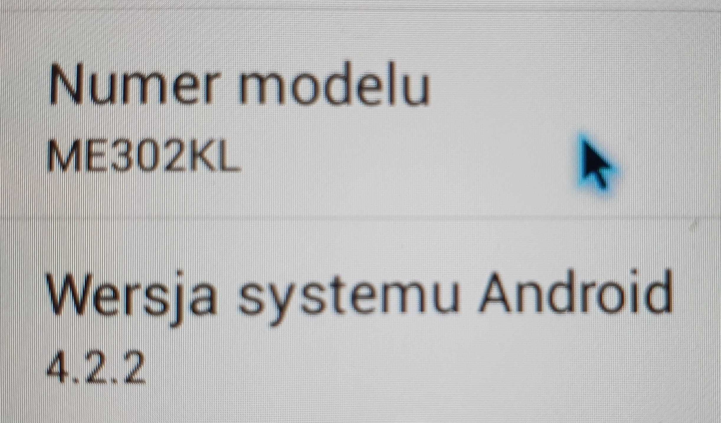 Tablet 10 cali Asus ME302KL LTE niesprawny dotyk