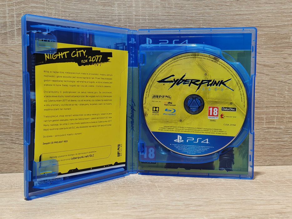 Gra PS4 Cyberpunk 2077