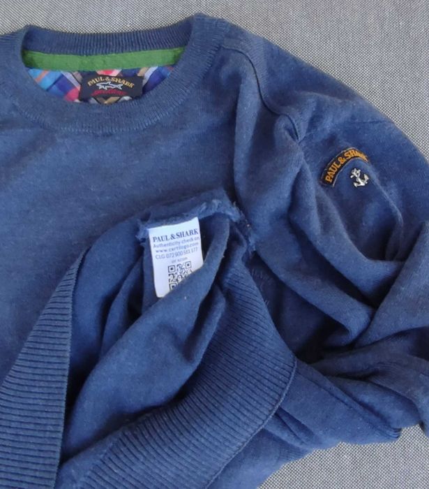 Sweter Paul & Shark Yachting Roz. S-M 100% wełna
