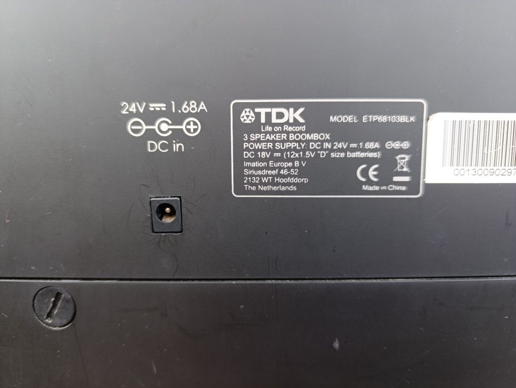 TDK 3 Speaker Boombox