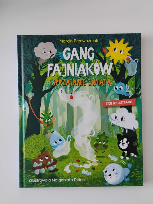 Książka Gang Fajniaków i Sprzątanie świata