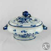 Terrina porcelana da China, Período Qianlong, séc. XVIII