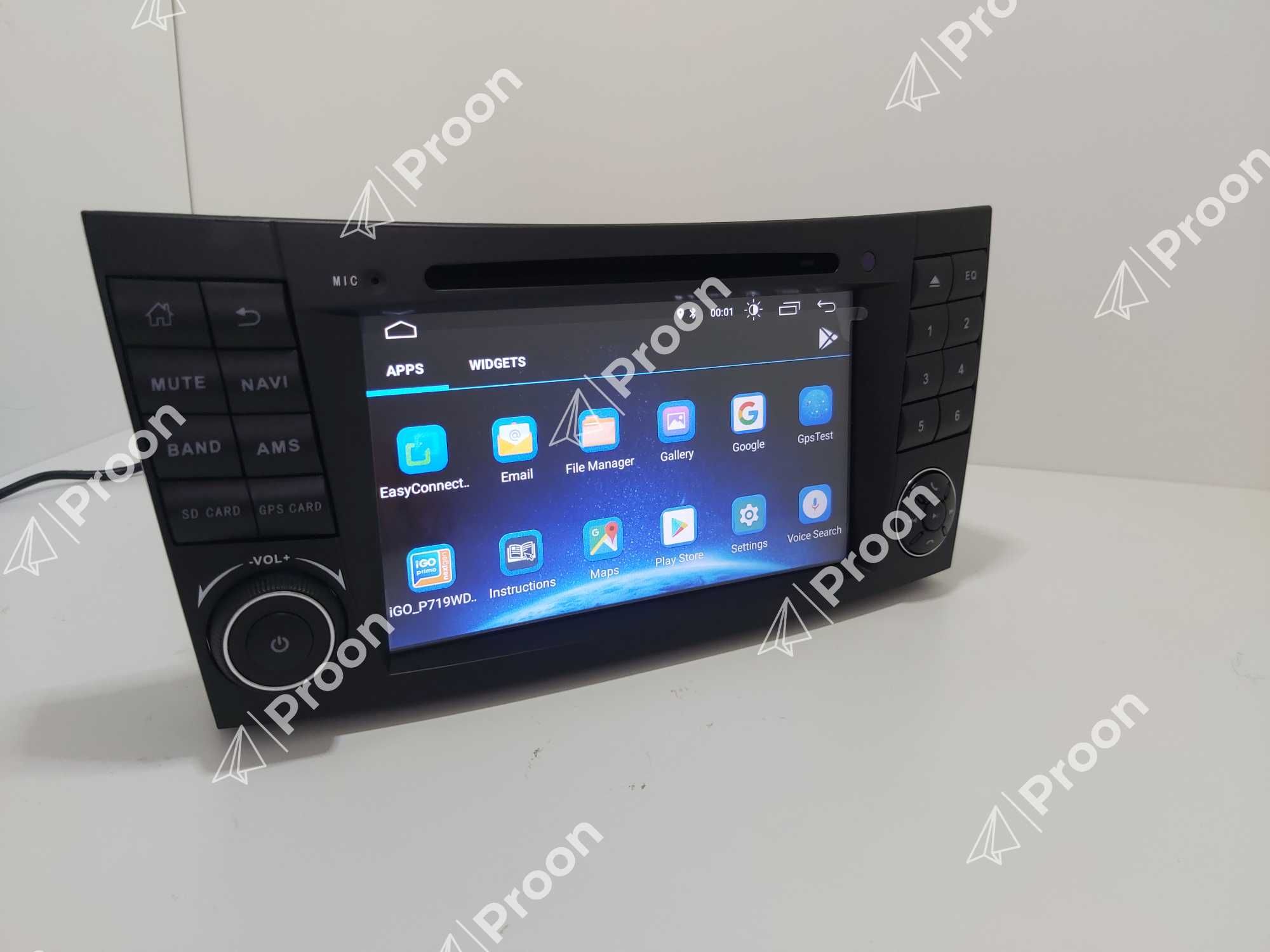 Auto Radio Mercedes Class E W211w219 E200 E220 E300  Android 2din