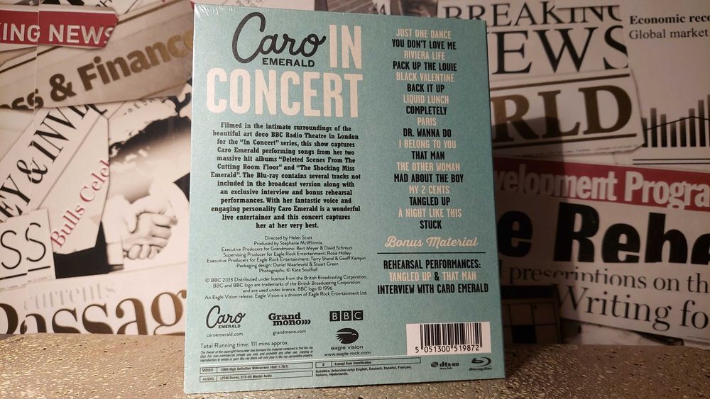 Caro Emerald - In Concert Live Koncert na Blu-ray