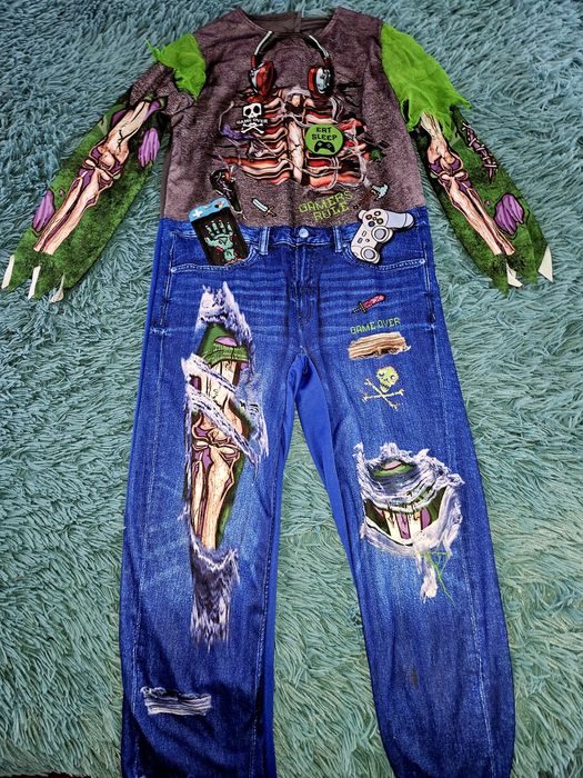 Костюм на хеллоуин 7-8 лет.