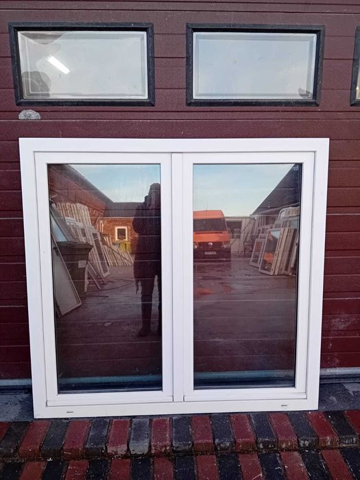 Okna pcv 156x148 okno plastikowe dwuskrzydłowe DOWÓZ CAŁY KRAJ