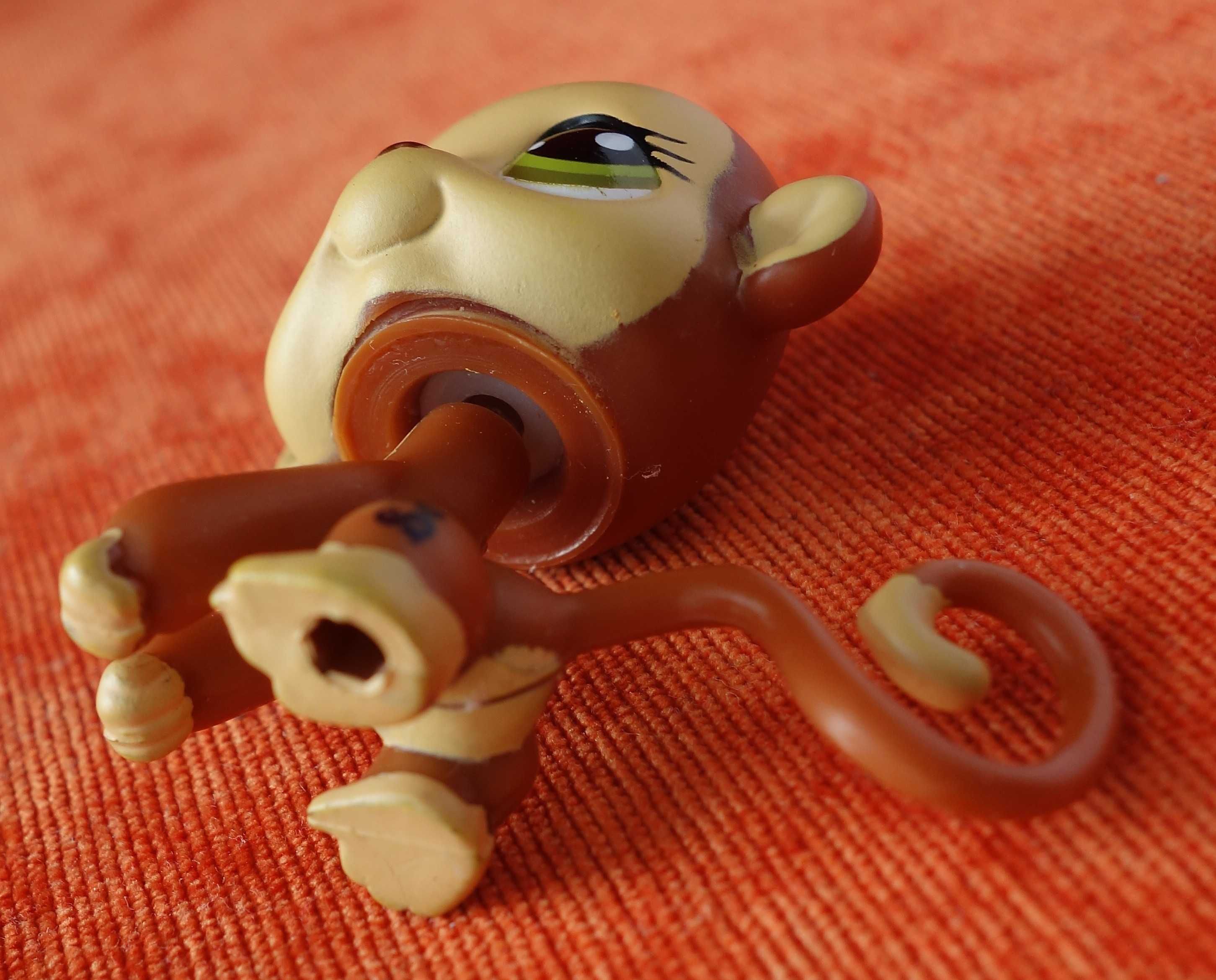 Littlest Pet Shop, LPS - figurka małpa #1080 HASBRO