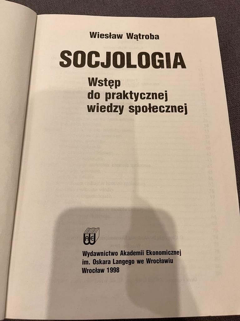 Socjologia. Wstep do praktycznej wiedzy spolecznej.