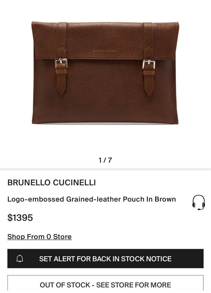 Папка для документов brunello cucinelli сумка портфель
