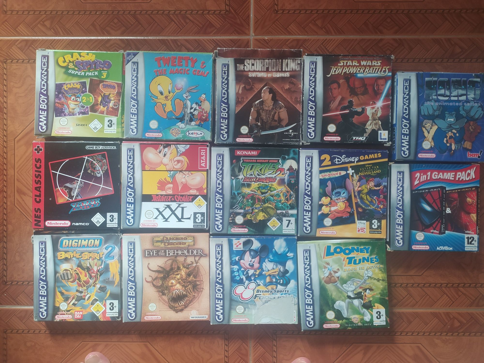 Jogos Gameboy/ Gameboy Advance