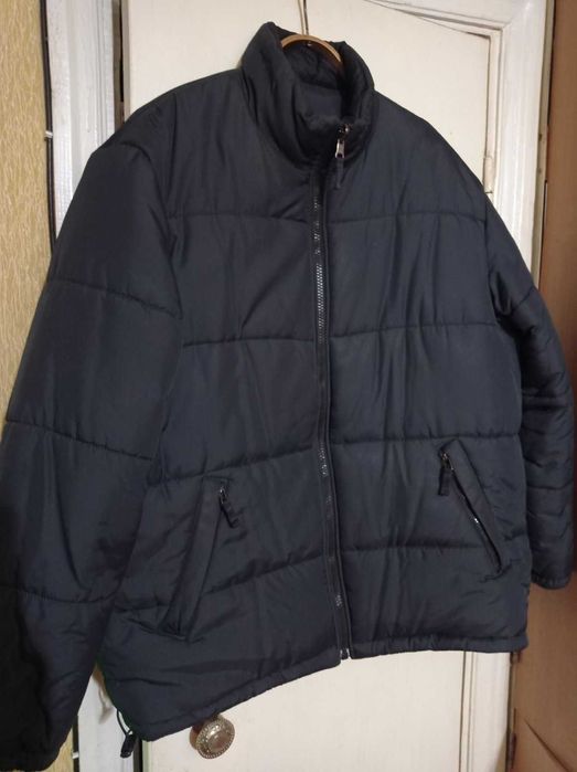 Мужская зимняя куртка двусторонняя.