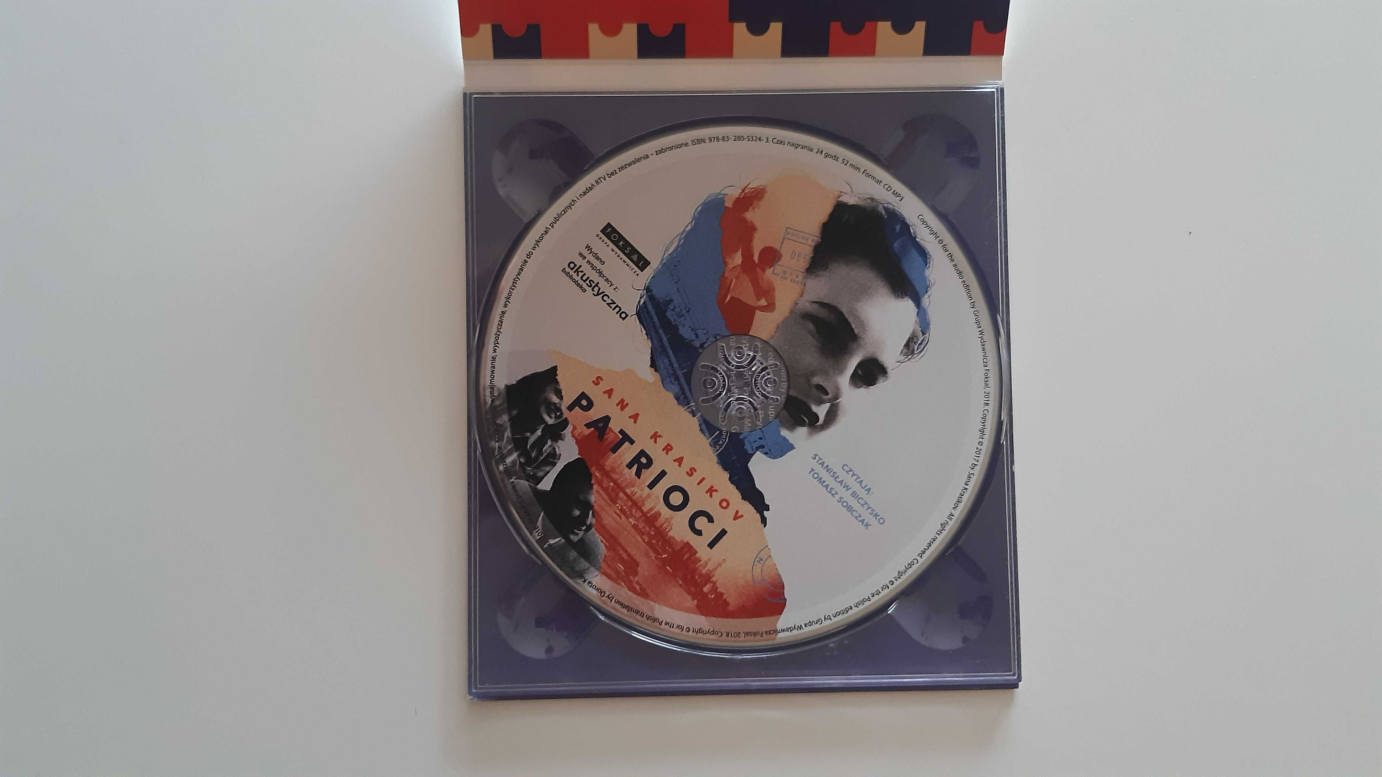 Patrioci Sana Krasikov (audiobook na CD)