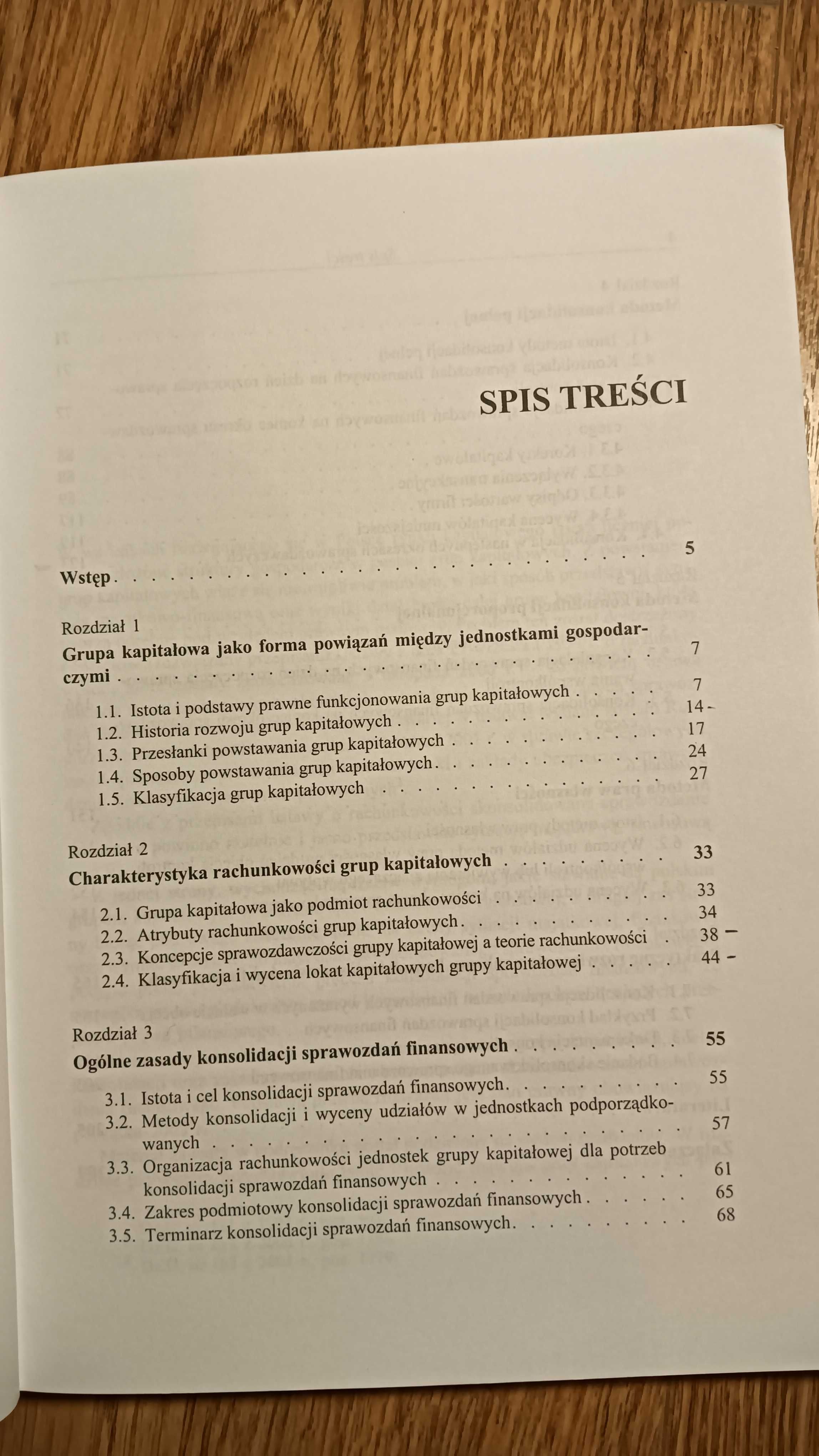 Skonsolidowane sprawozdania finansowe grup kapitałowych