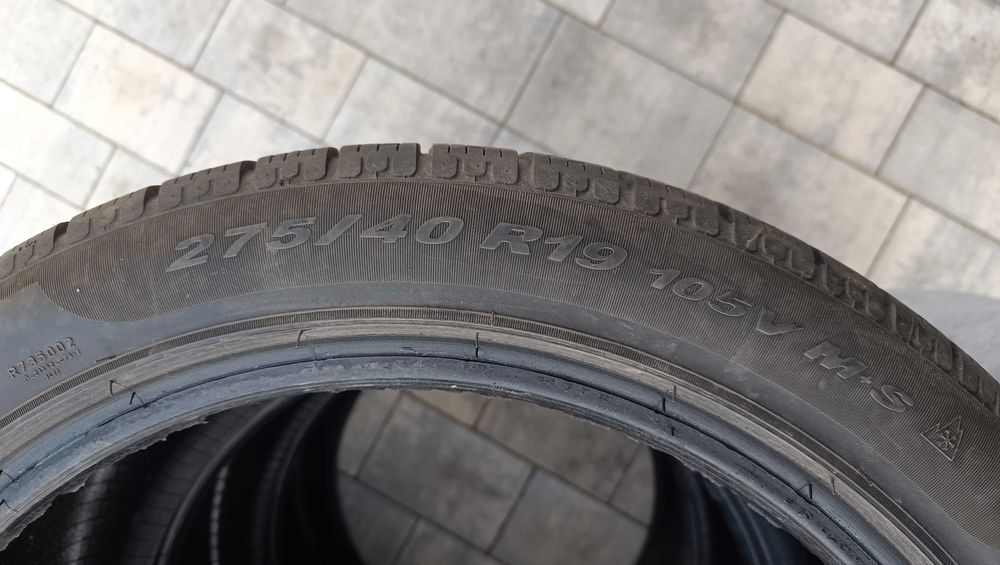 Opony Pirelli Winter Sottozero 275/40 R19 255/40 R19