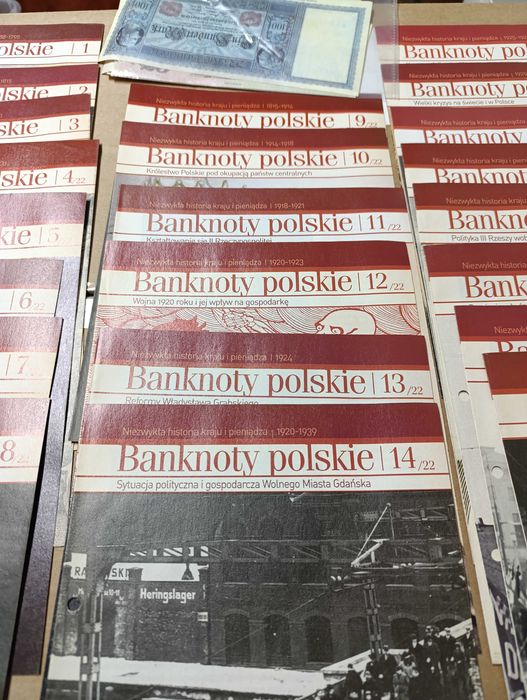 Banknoty polskie - Niezwykła historia kraju i pieniądza - komplet 22