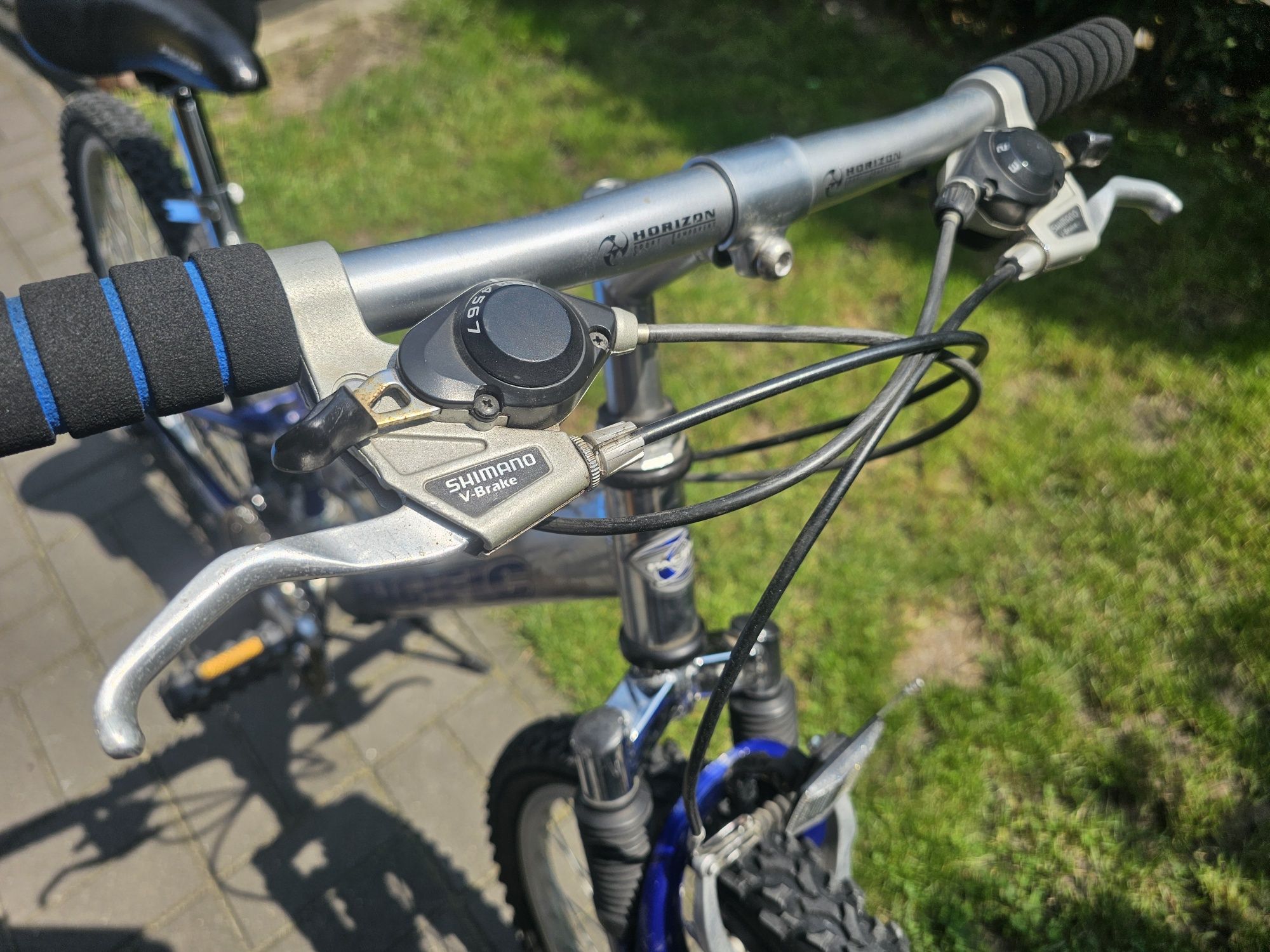 Rower górski MTB, koła 24, amortyzacja przód, tył