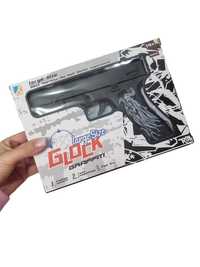 Детский пистолет Glock на гелевых пульках, орбизах ,скины из CS GO