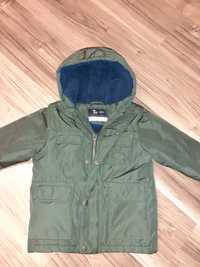 Kurtka parka zielona 98/104