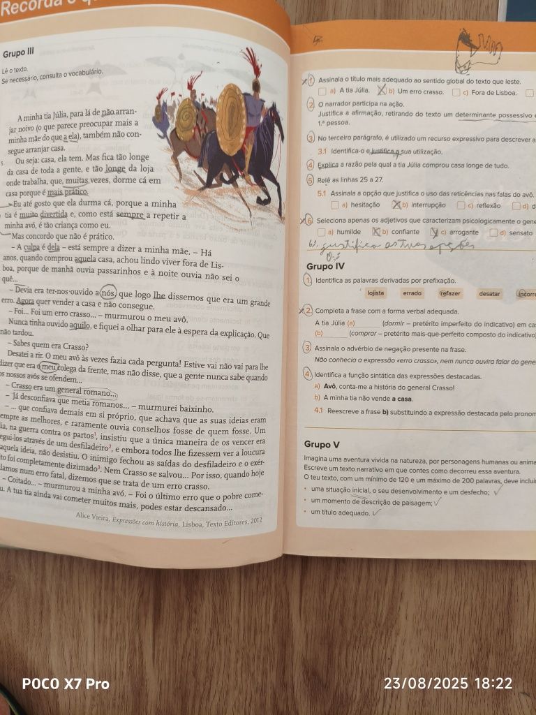 Manuais escolares palavra passe 6°ano