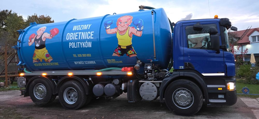 Wywóz szamba Usługi Asenizacyjne eko/bio oczyszczalnie wuko Kołobrzeg