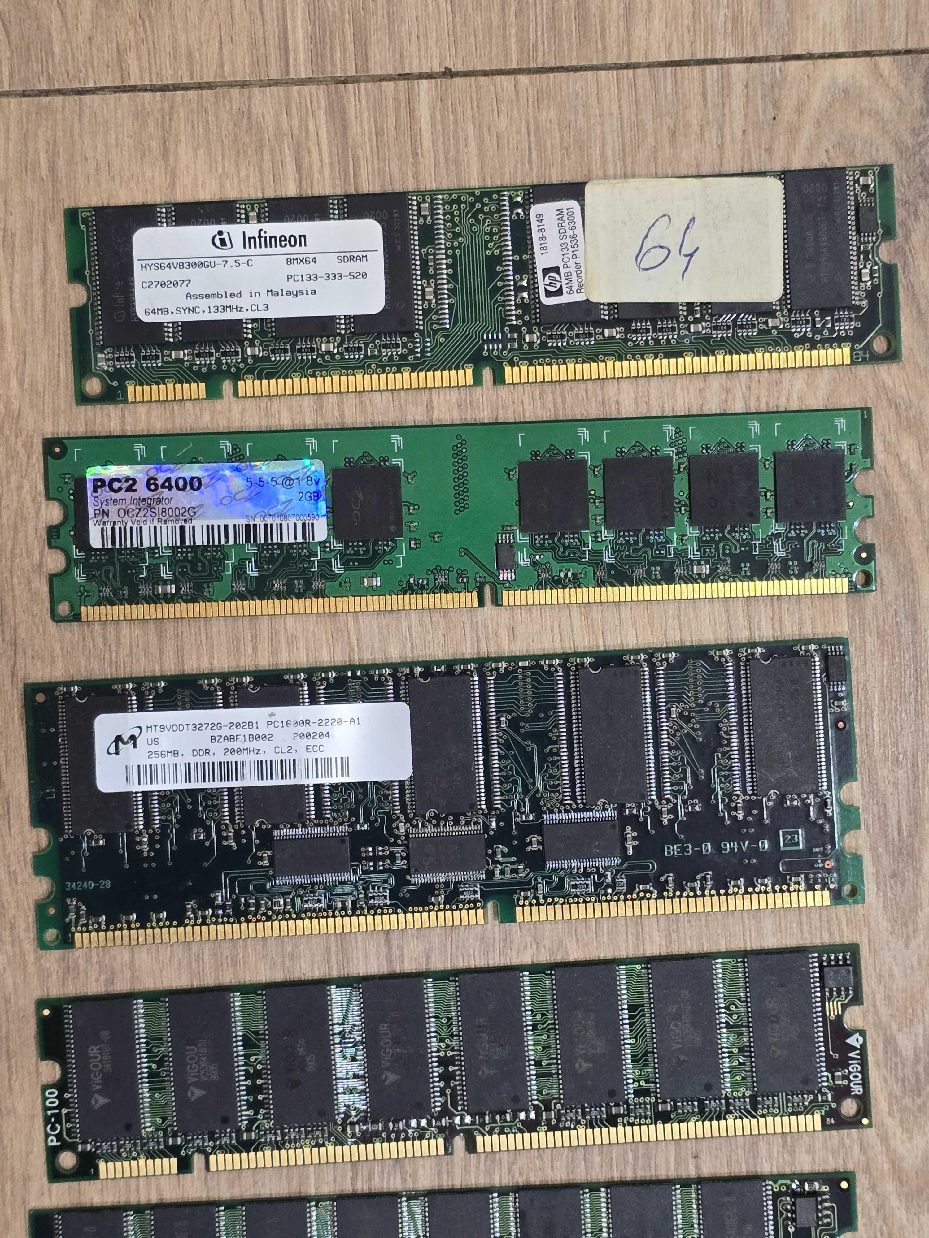 Pamięci RAM ddr, ddr2