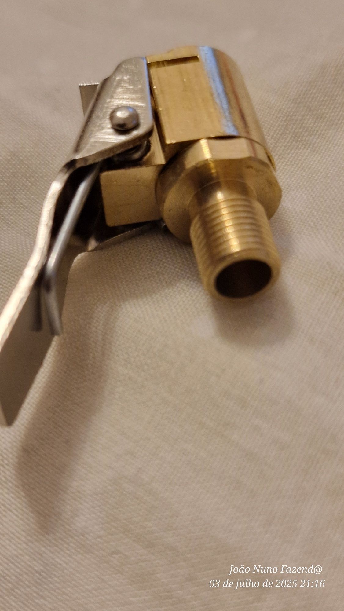 Adaptador válvula pneu