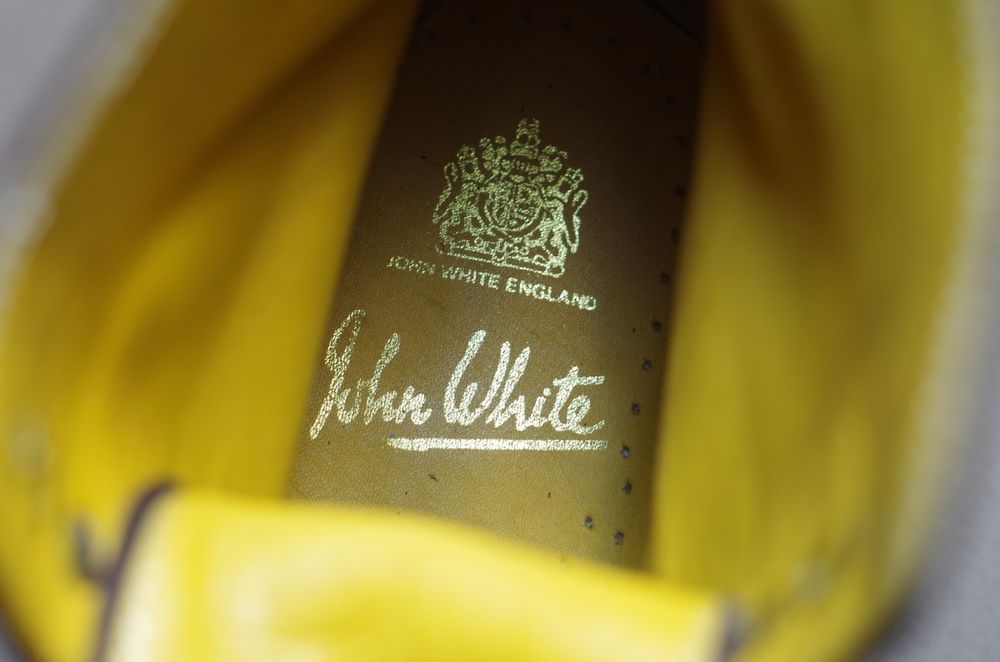 John White Ботинки Броги Ручная работа 42р ( 27см )