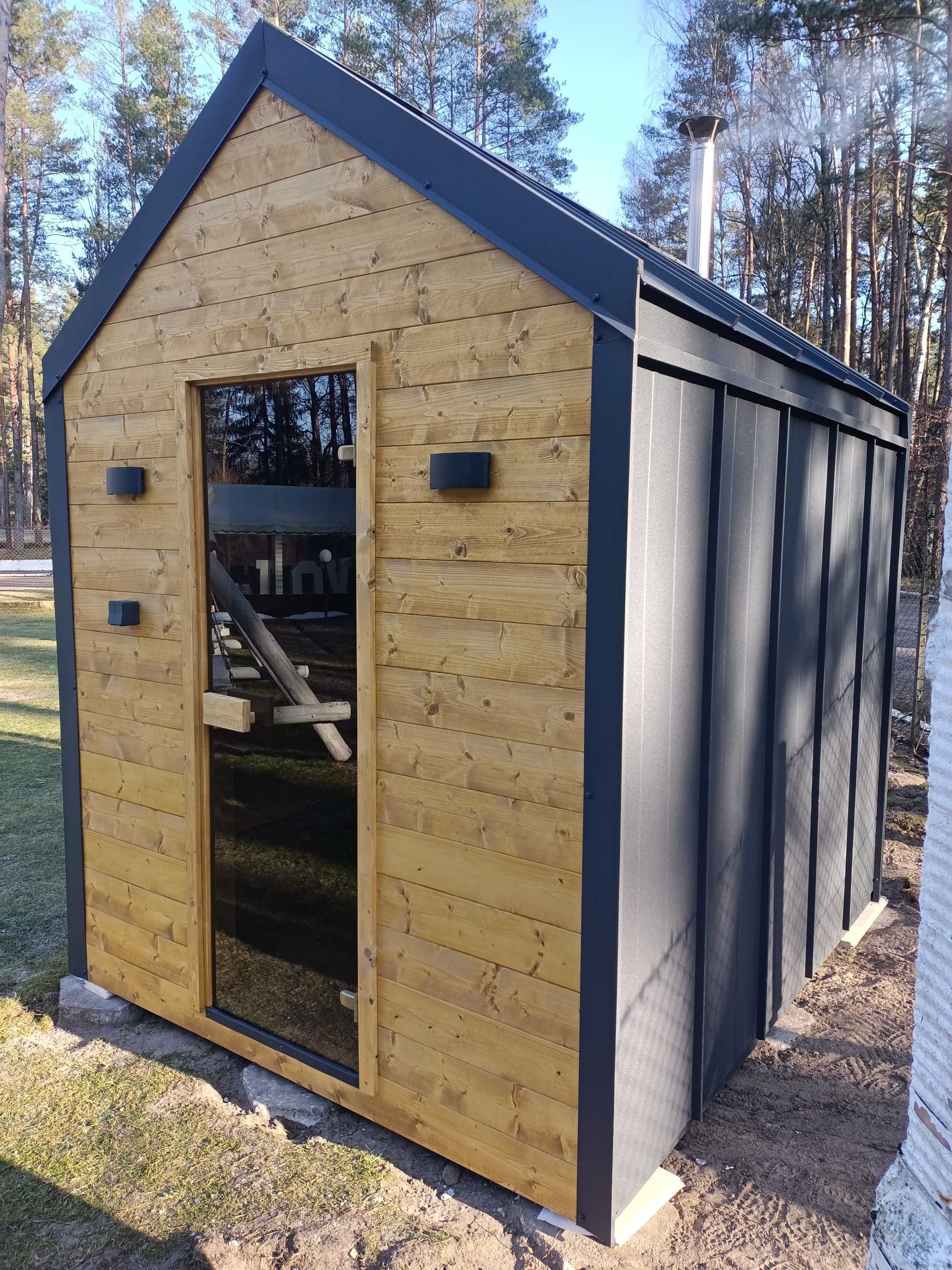 Sauna ogrodowa  domek