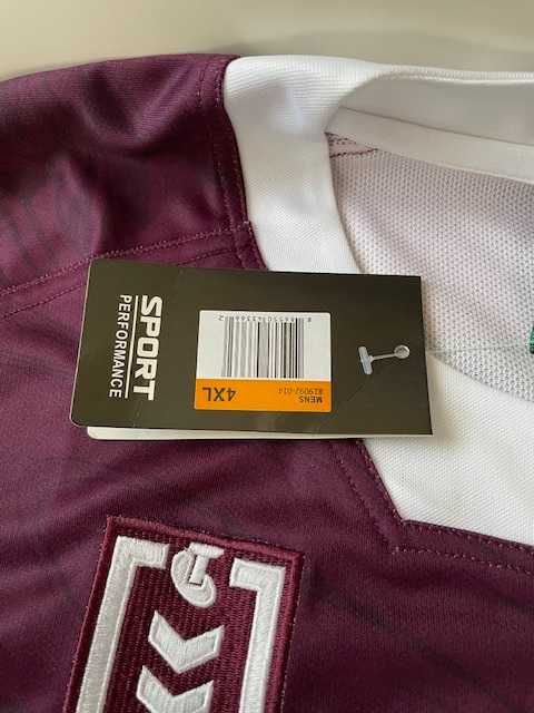 Koszulka rugby Brisbane Broncos Asics rozmiar 4XL nowa z metką