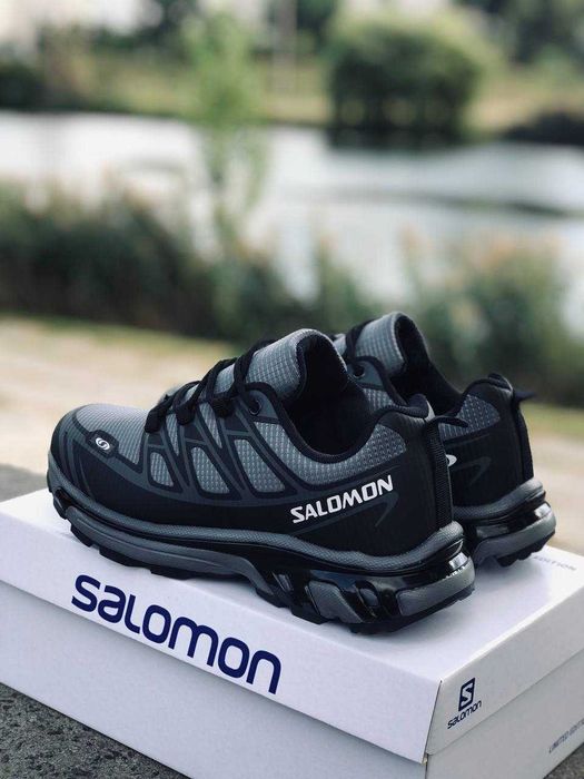 Мужские кроссовки непромокаемые красовки саламон серые кросовкиsalamon