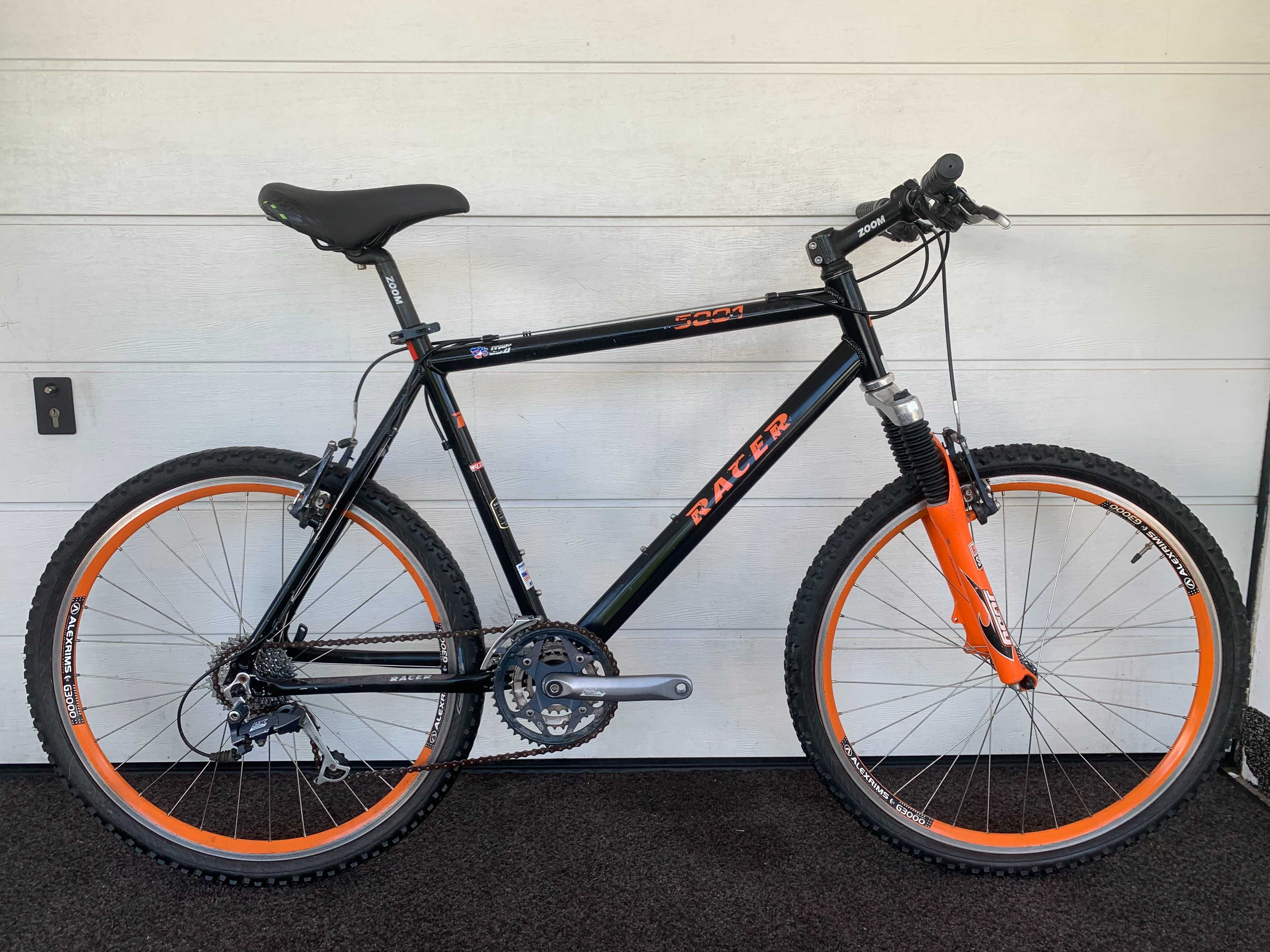 Rower Racer 5001 Rama Easton Shimano Deore LX Rock Shox