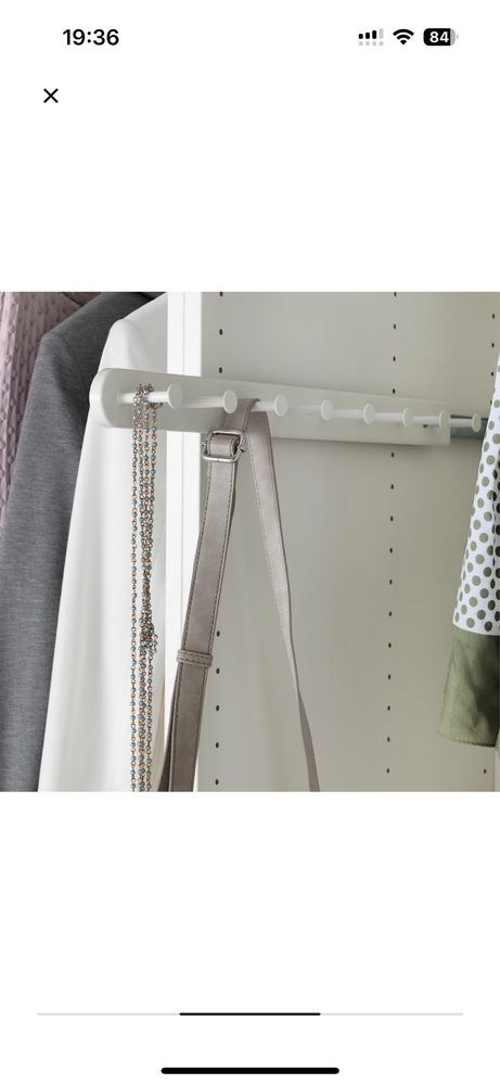 Cabide ikea roupeiro