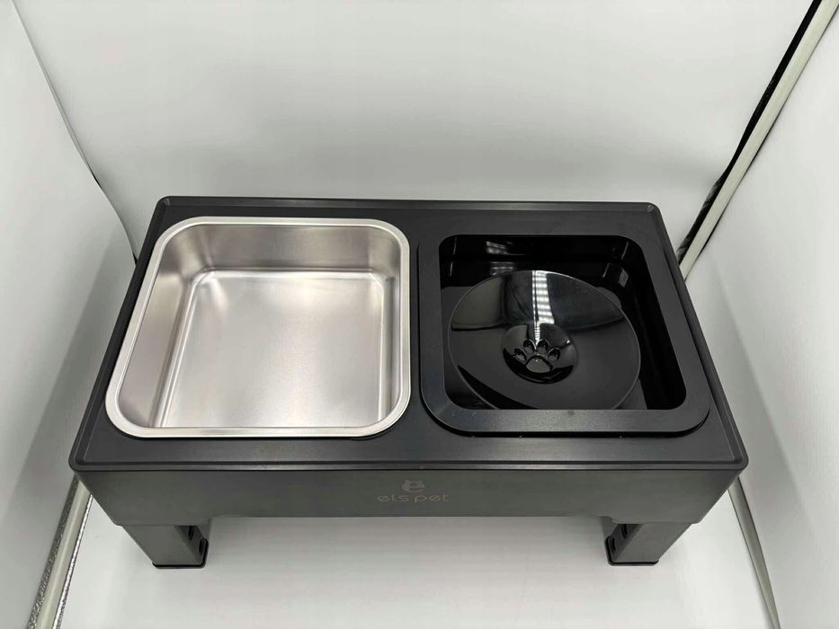 Podwyższona Miska Dla Psa Els Pet 2W1 Regulowana Wysokość Powystawowy