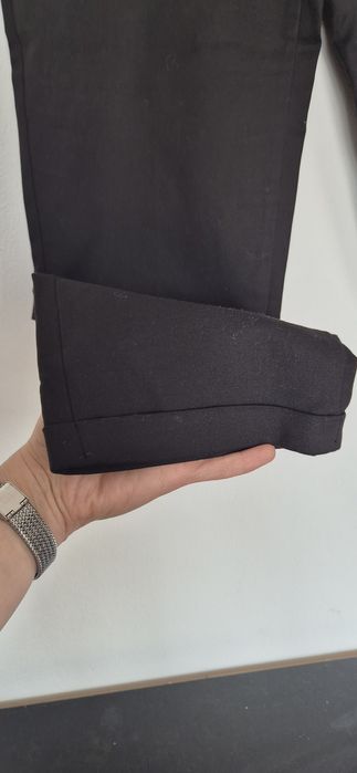 Czarne spodnie cygaretki damskie 44 M&J Styl