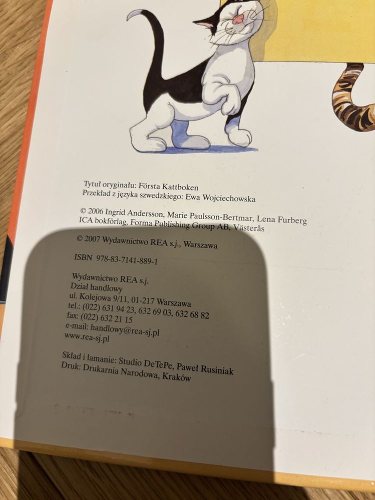 Moja pierwsza książka o kotach