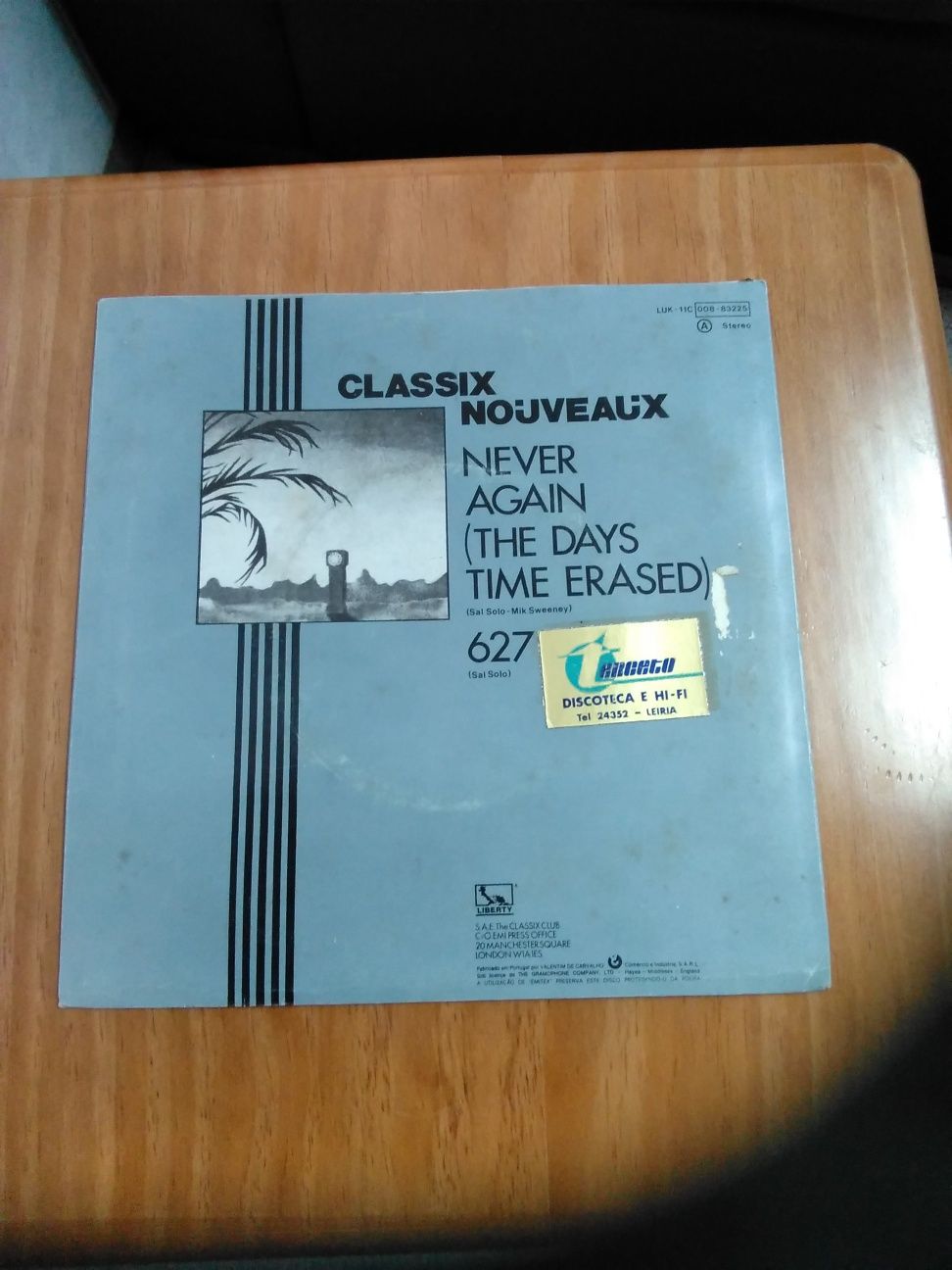 Vinil - Classix Nouveaux / 1981
