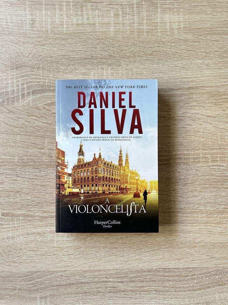 Livro "A Violoncelista" de Daniel Silva