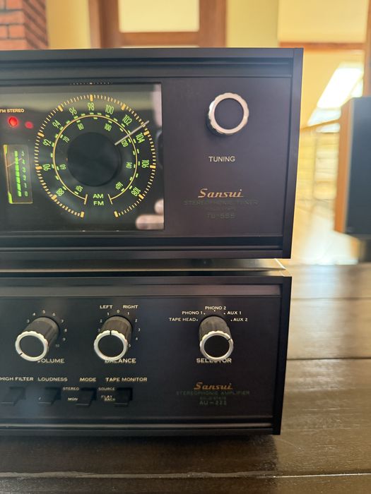 SANSUI AU-222 Made in Japan 1967r  „Ojciec”
