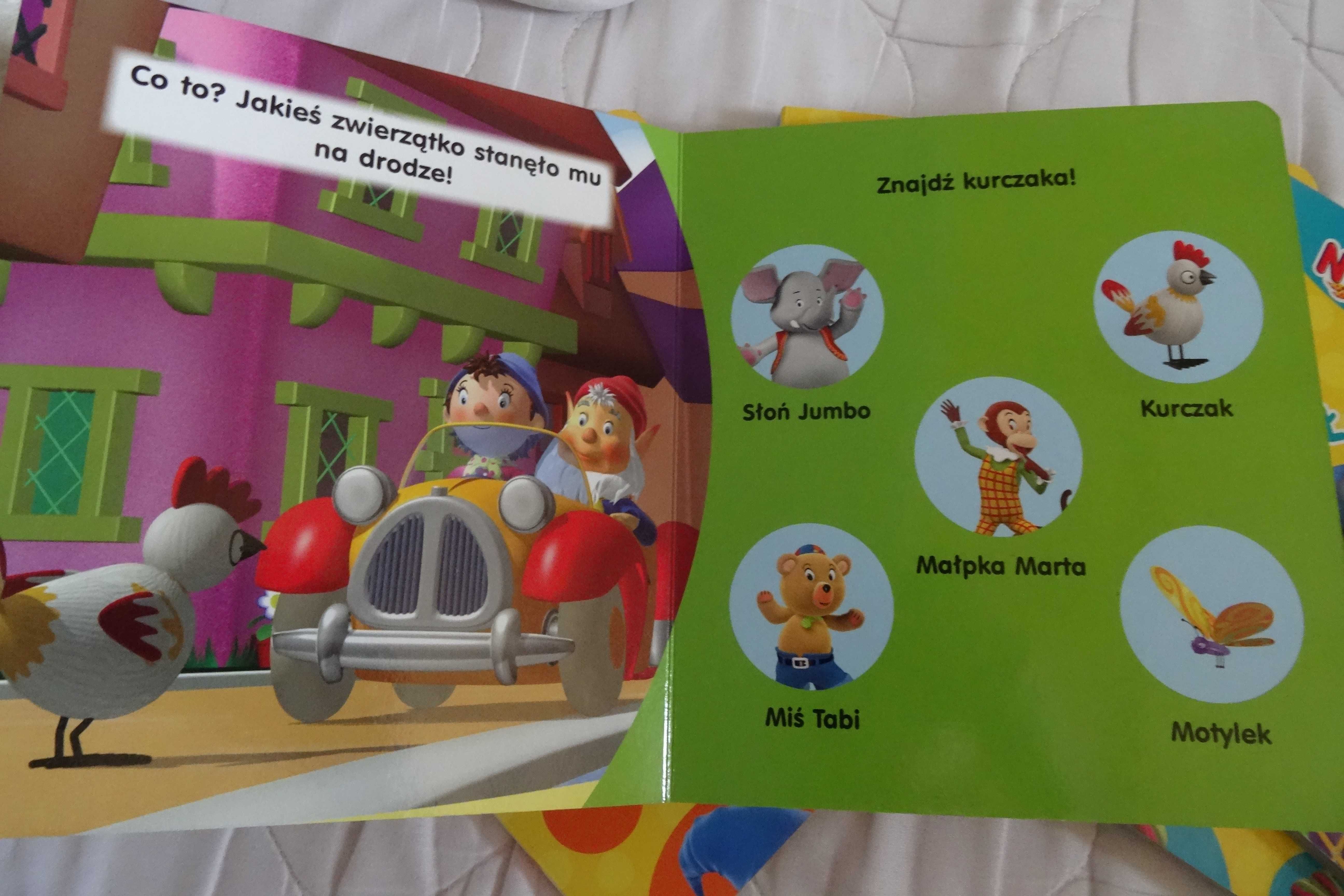 Seria książeczek dla maluszka: Noddy zaprasza do zabawy. 5 sztuk.