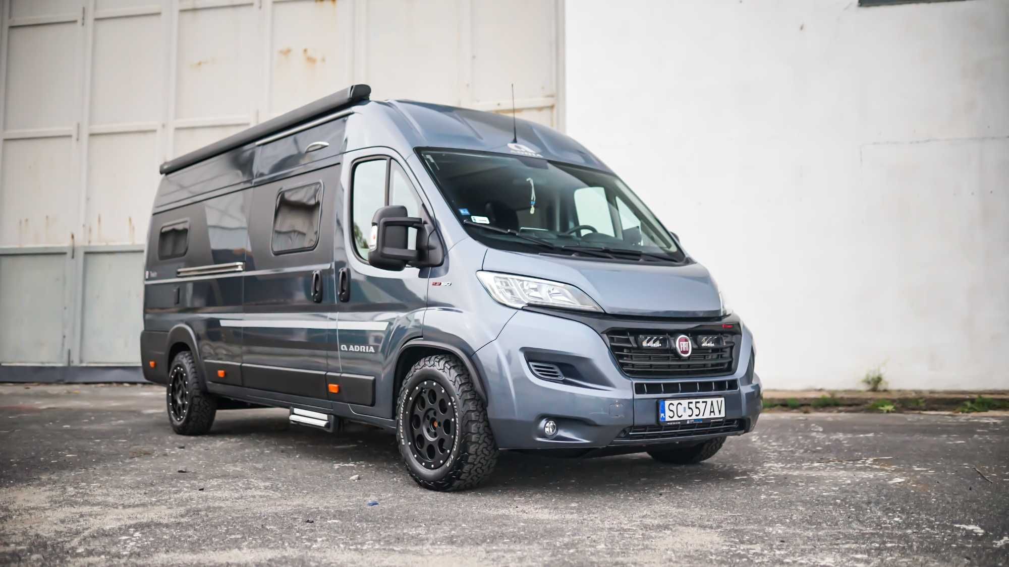 fiat ducato kamper  twin 640 slb plus automat  160 KM pneumatyka klima