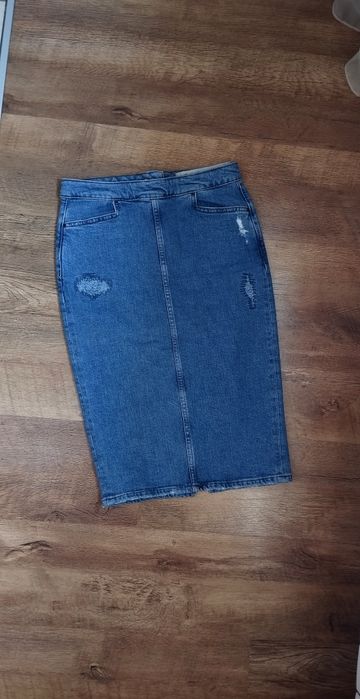 Джинсова спідниця. Джинсовая юбка. Джинсовое платье рубашка.