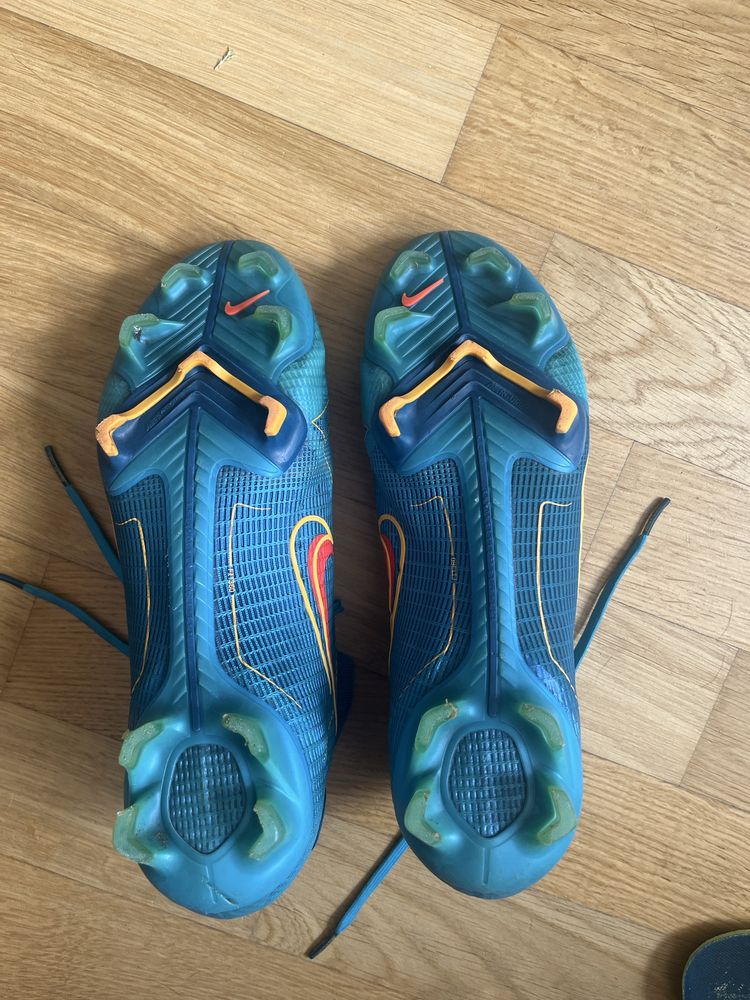Korki Nike Mercurial Superfly 8 Elite FG - Niebieski PROFESJONALNE