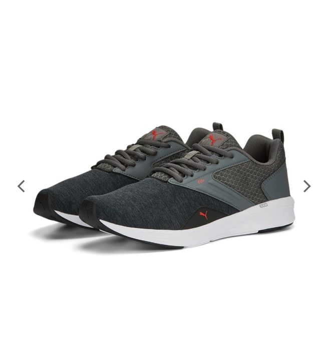 Buty sportowe NRGY Comet Black -dark Gray -time Red