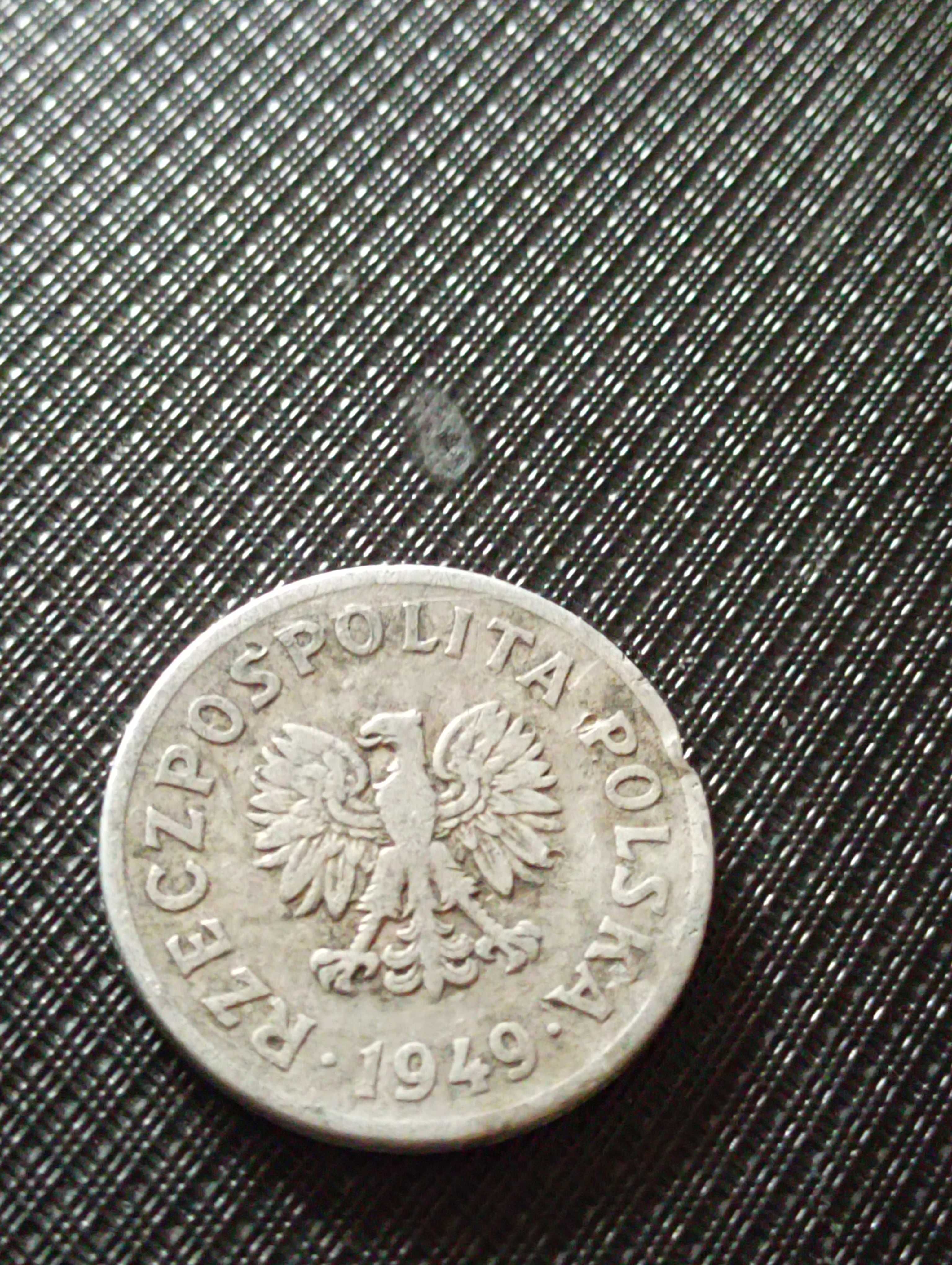 Sprzedam czwarte 50 gr 1849 r bzm