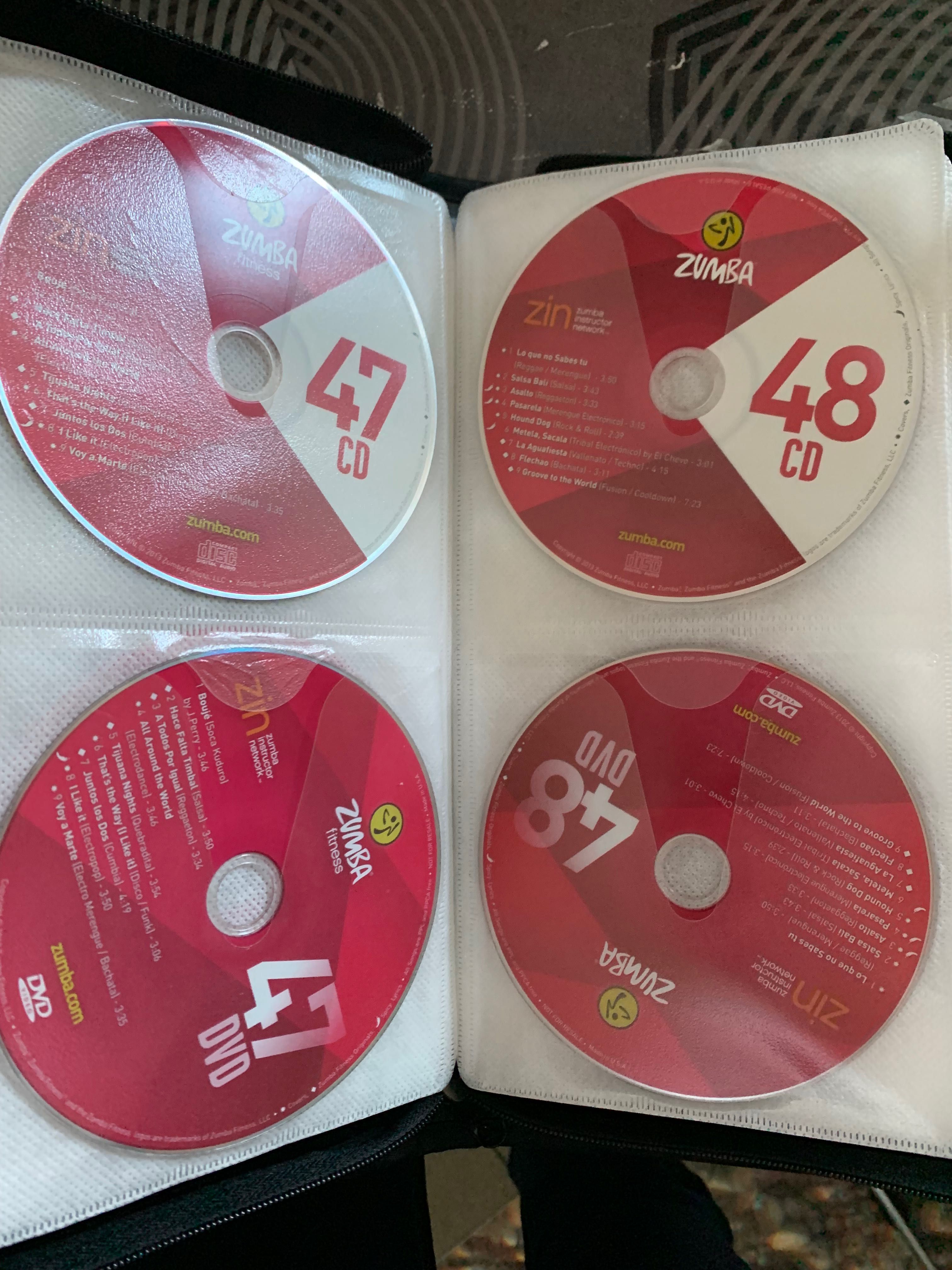 Zumba DVD’s e CD’s