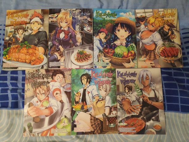 Manga "Kulinarne Pojedynki" (Tsukuda Yuto, tomy 1-7)