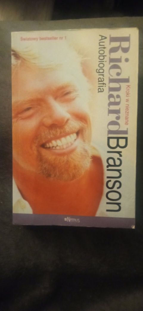 Richard Branson autobiografia kroki w nieznane